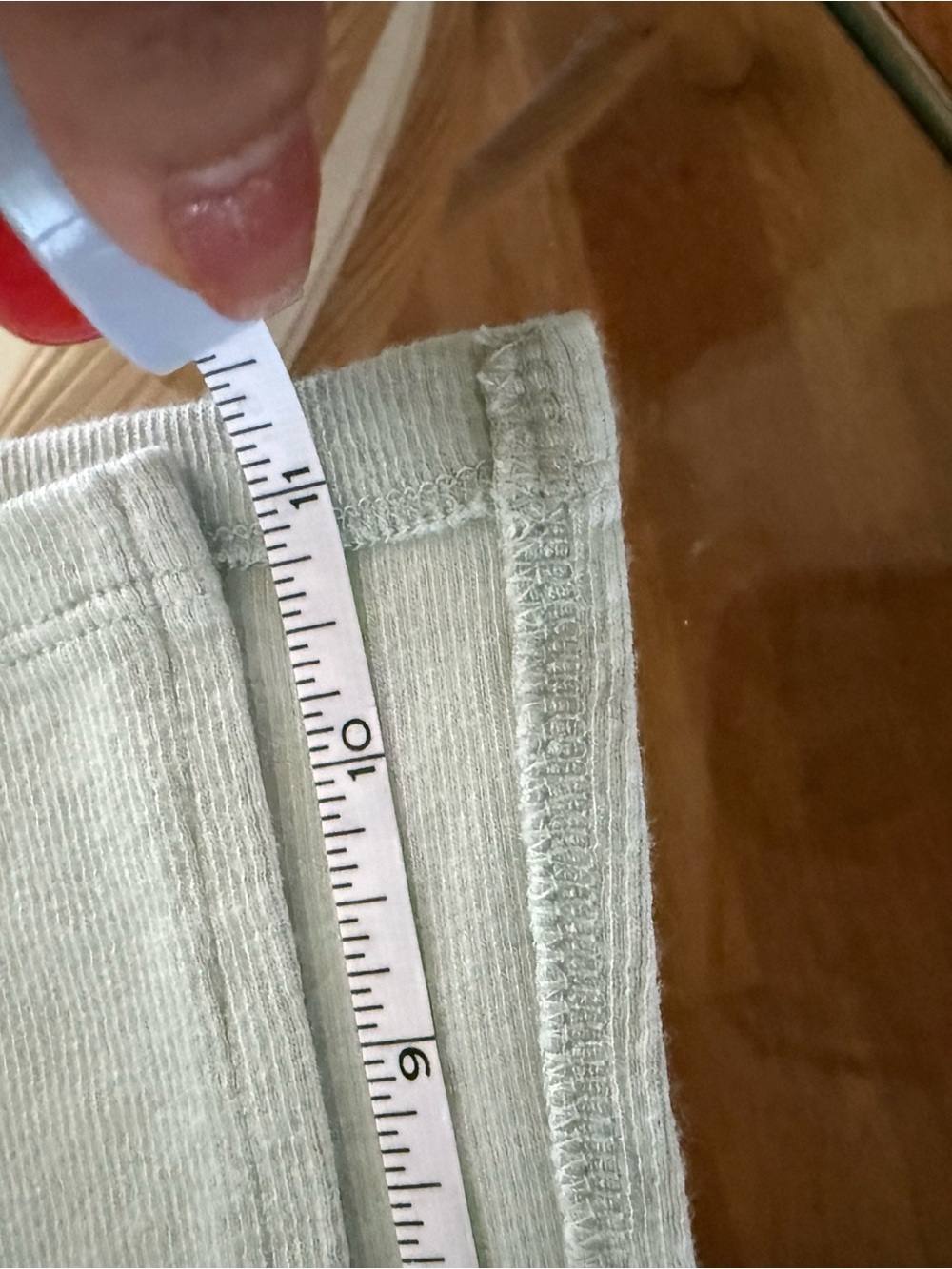 Soft Mint Green Pastel Short-Sleeve Midi Dress - Picture 3 of 4